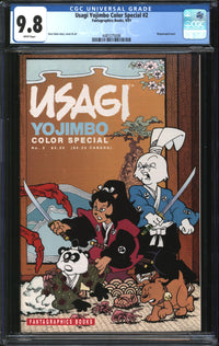 Usagi Yojimbo Color Special (1989) #2 CGC 9.8 NM/MT