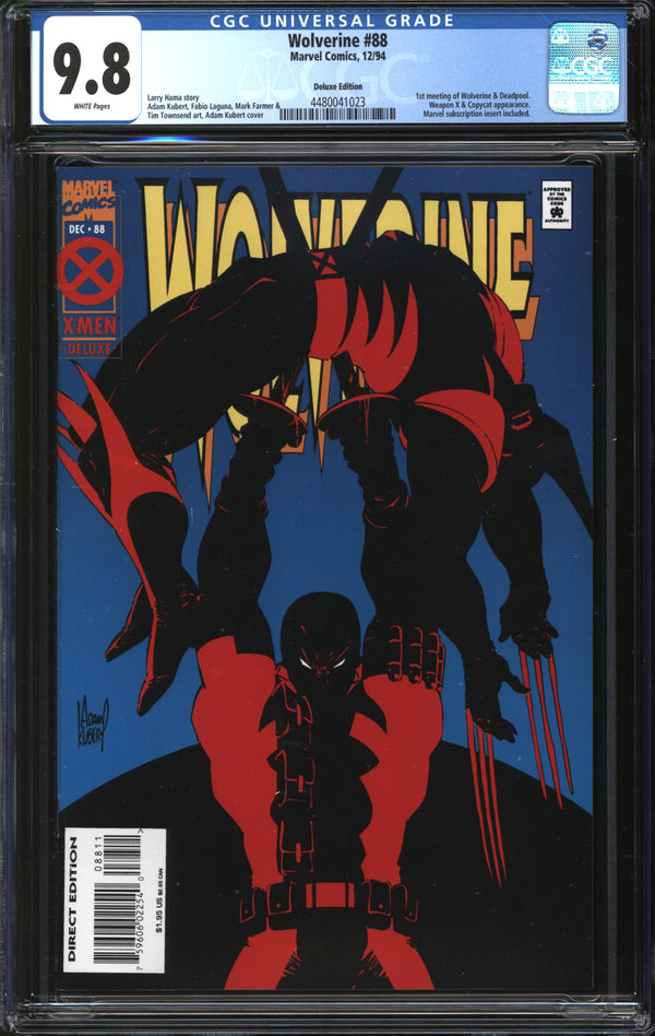 Wolverine (1988) # 88 Deluxe Edition CGC 9.8 NM/MT