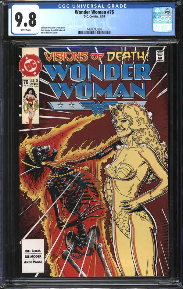 Wonder Woman (1987) # 76 CGC 9.8 NM/MT