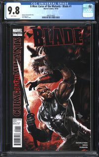 X-Men: Curse Of The Mutants - Blade (2010) #1 CGC 9.8 NM/MT