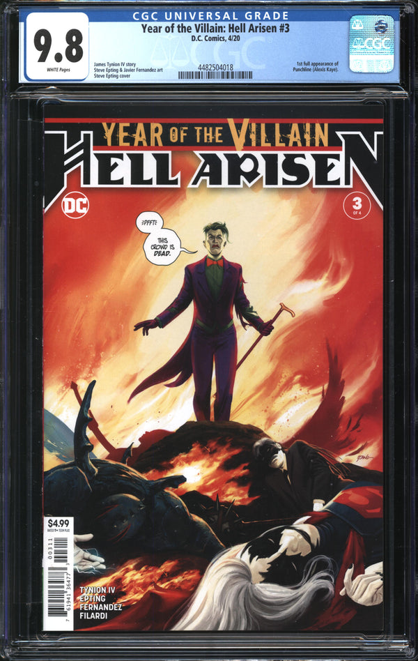 Year Of The Villain: Hell Arisen (2020) #3 CGC 9.8 NM/MT