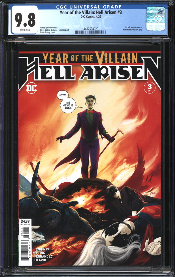 Year Of The Villain: Hell Arisen (2020) #3 CGC 9.8 NM/MT