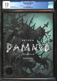 Batman: Damned (2018) #3 Jim Lee Variant CGC 10 GEM MINT