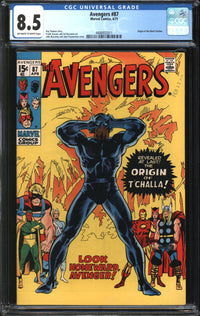 Avengers (1963) #87 CGC 8.5 VF+