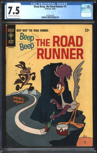 Beep Beep, The Road Runner (1966) #1 CGC 7.5 VF-