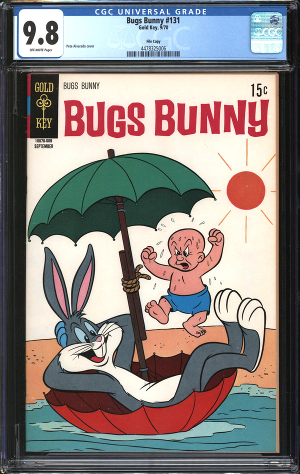 Bugs Bunny (1942) #131 File Copy CGC 9.8 NM/MT