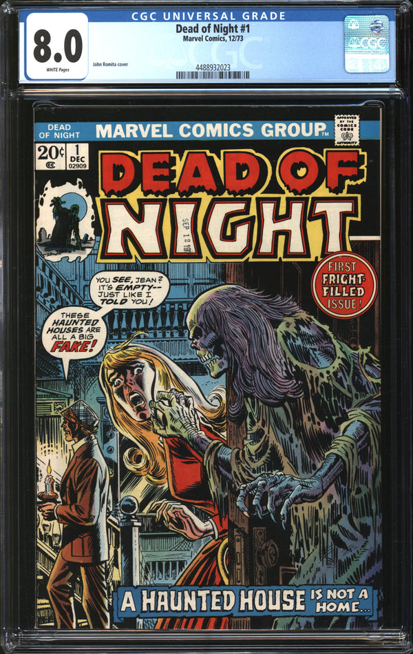 Dead Of Night (1973) #1 CGC 9.0 VF/NM