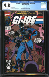 G.I. Joe, A Real American Hero (1982) #108 CGC 9.8 NM/MT