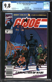 G.I. Joe, A Real American Hero (1982) #109 Newsstand Edition CGC 9.8 NM/MT