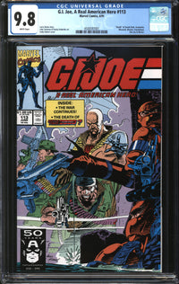 G.I. Joe, A Real American Hero (1982) #113 CGC 9.8 NM/MT