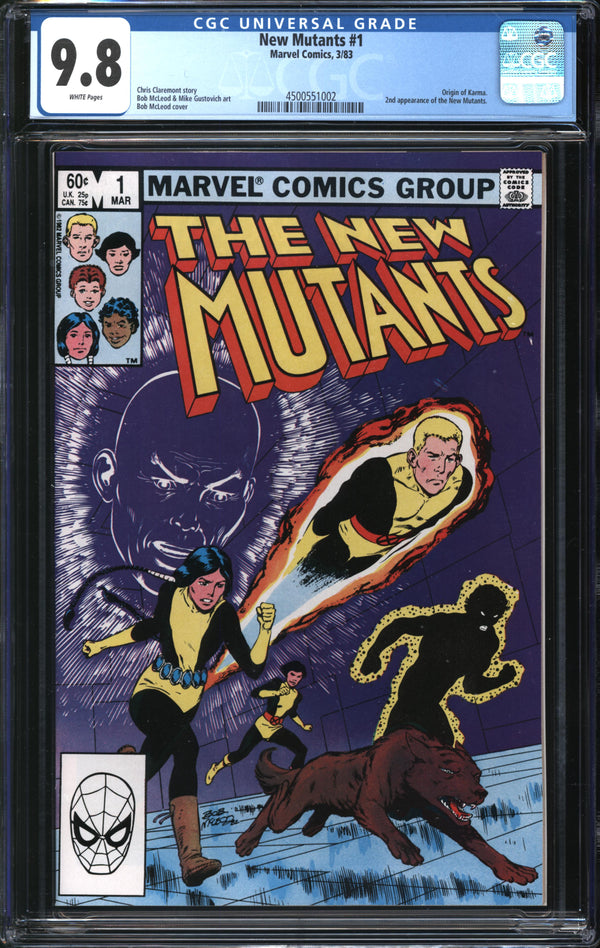 New Mutants (1983) # 1 CGC 9.8 NM/MT