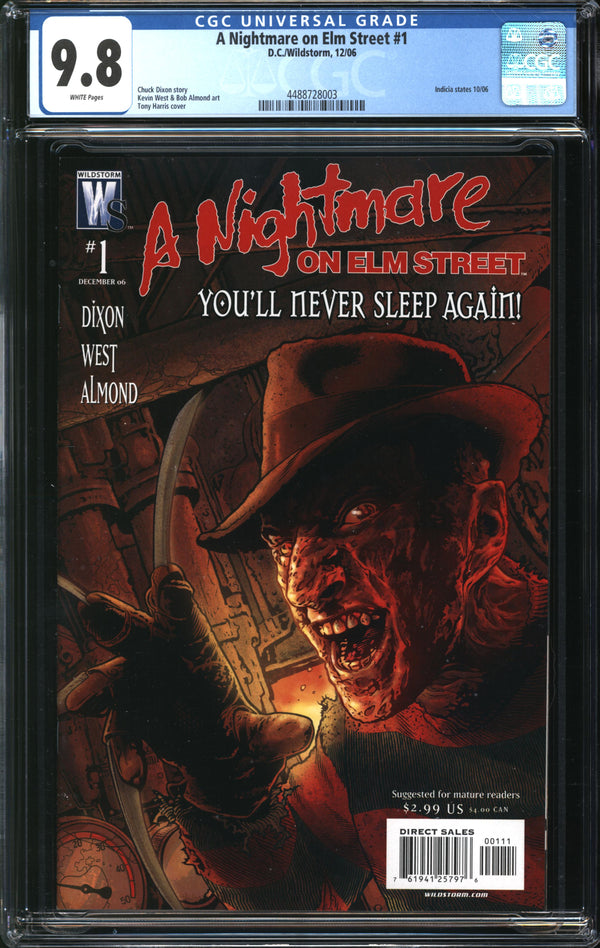 Nightmare On Elm Street, A (2006) #1 CGC 9.8 NM/MT