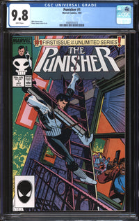 Punisher (1987) #1 CGC 9.8 NM/MT