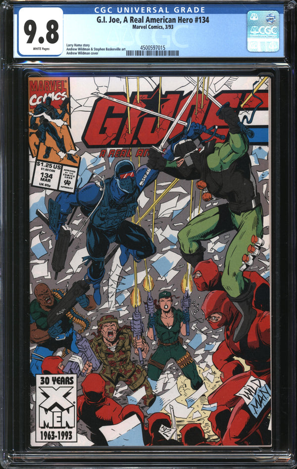 G.I. Joe, A Real American Hero (1982) #134 CGC 9.8 NM/MT