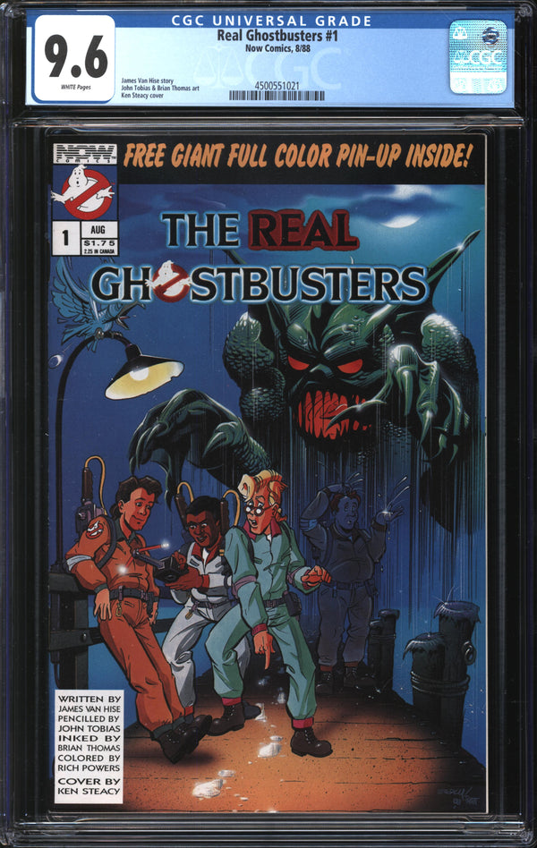 Real Ghostbusters (1988) # 1 CGC 9.6 NM+