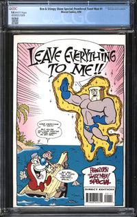 Ren & Stimpy Show Special: Powdered Toast Man (1994) #1 CGC 9.8 NM/MT