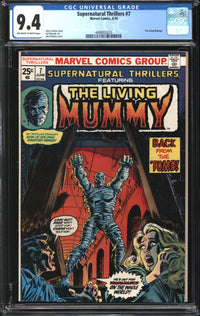 Supernatural Thrillers (1972) # 7 CGC 9.4 NM