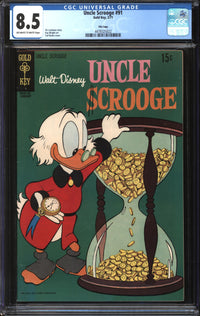 Uncle Scrooge (1952) # 91 File Copy CGC 8.5 VF+