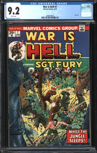 War Is Hell (1973) #7 CGC 9.2 NM-