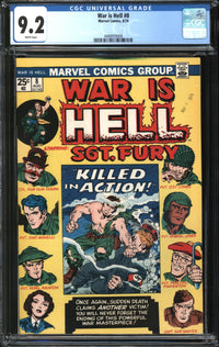 War Is Hell (1973) #8 CGC 9.2 NM-