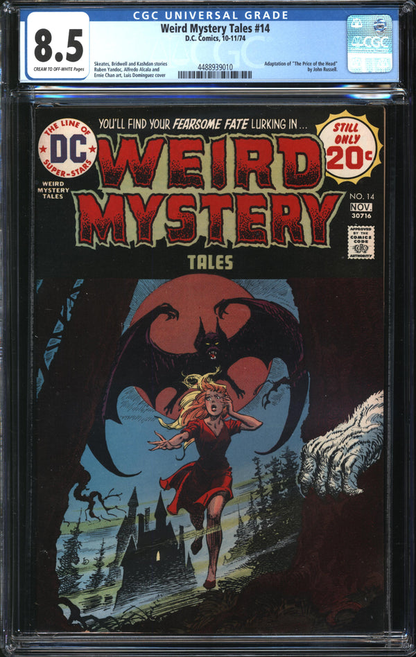 Weird Mystery Tales (1972) #14 CGC 8.5 VF+