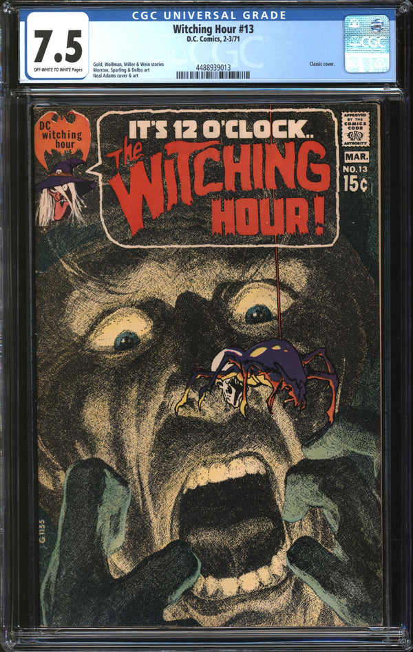 Witching Hour (1969) #13 CGC 7.5 VF-