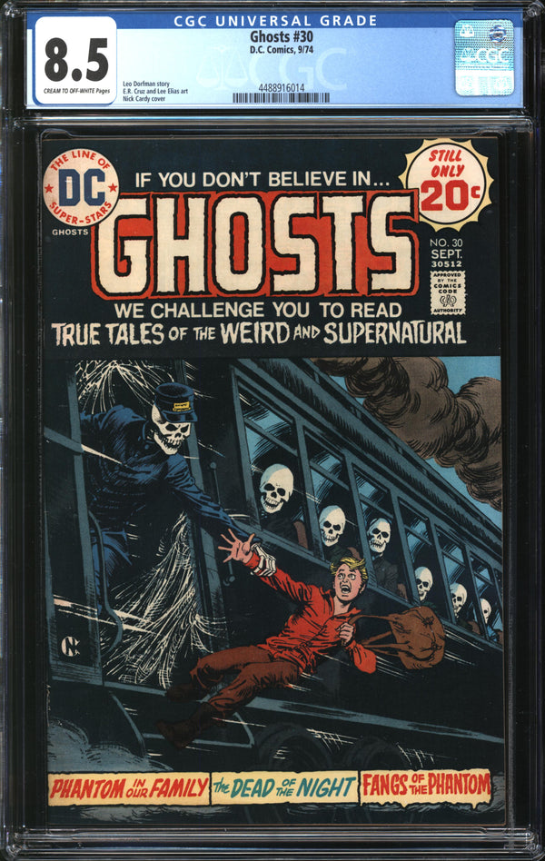 Ghosts (1971) #30 CGC 8.5 VF+