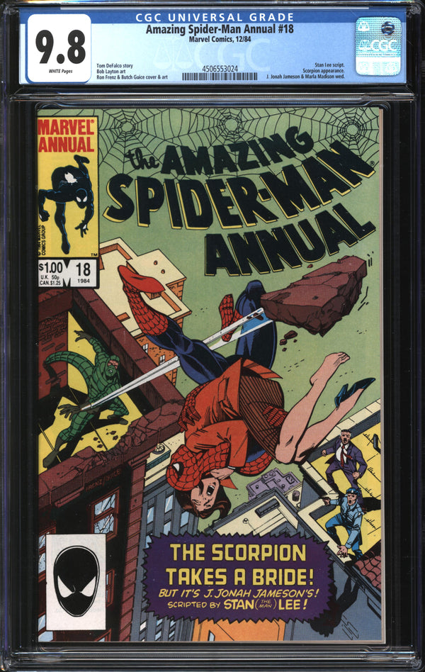 Amazing Spider-Man Annual (1984) #18 CGC 9.8 NM/MT