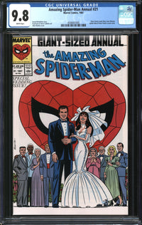 Amazing Spider-Man Annual (1987) #21 CGC 9.8 NM/MT