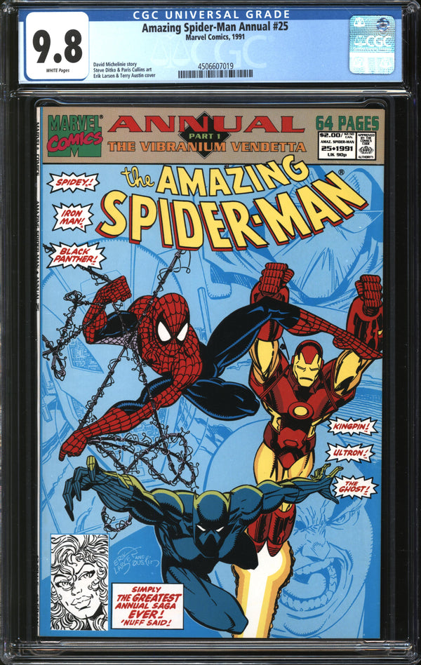 Amazing Spider-Man Annual (1991) #25 CGC 9.8 NM/MT