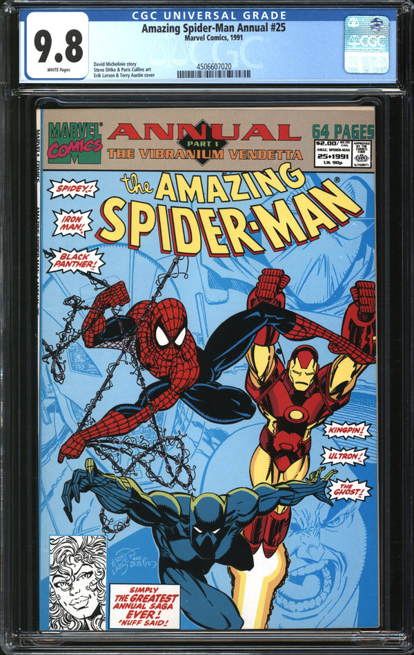 Amazing Spider-Man Annual (1991) #25 CGC 9.8 NM/MT