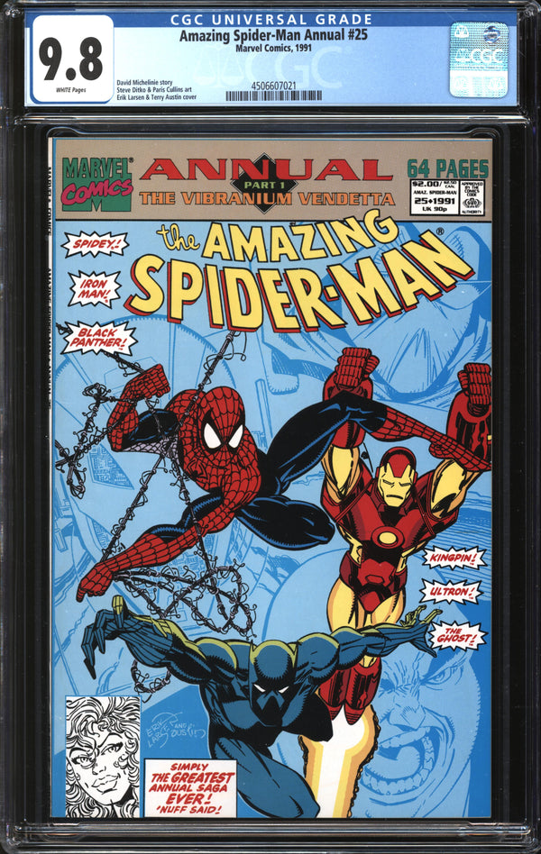 Amazing Spider-Man Annual (1991) #25 CGC 9.8 NM/MT