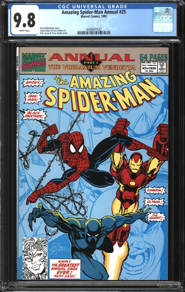 Amazing Spider-Man Annual (1991) #25 CGC 9.8 NM/MT
