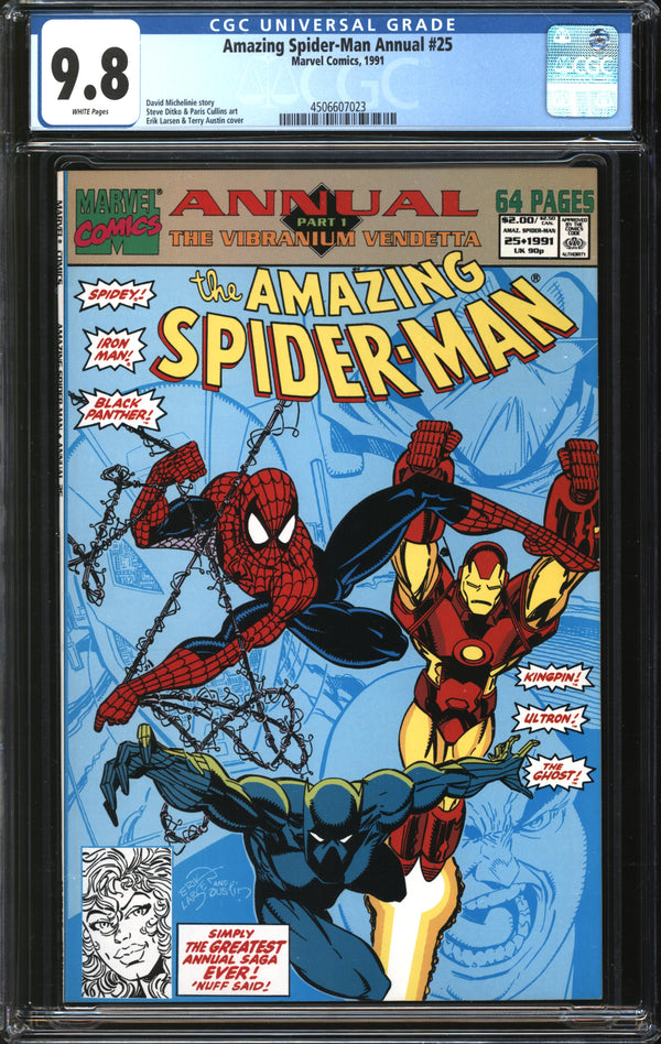 Amazing Spider-Man Annual (1991) #25 CGC 9.8 NM/MT