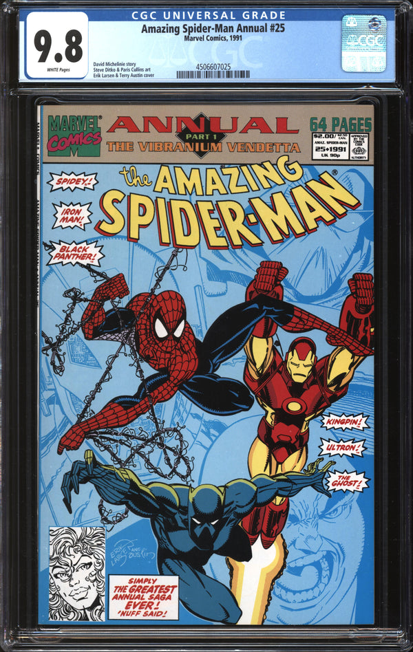 Amazing Spider-Man Annual (1991) #25 CGC 9.8 NM/MT