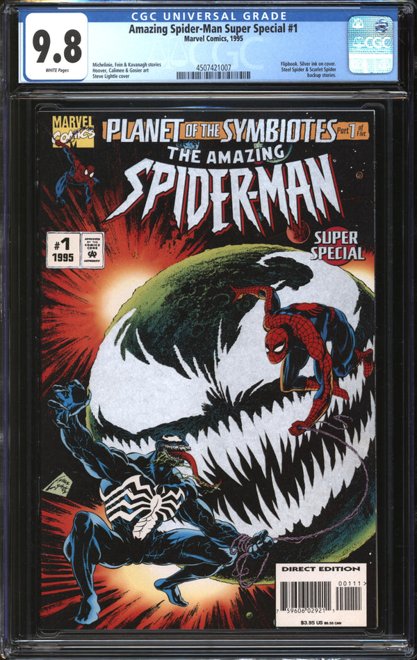 Amazing Spider-Man Super Special (1995) #1 CGC 9.8 NM/MT