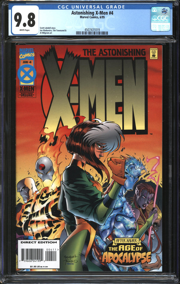 Astonishing X-Men (1995) #4 CGC 9.8 NM/MT