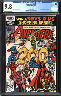 Avengers (1963) #200 CGC 9.8 NM/MT