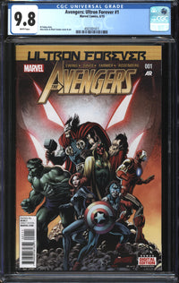 Avengers: Ultron Forever (2015) #1 CGC 9.8 NM/MT