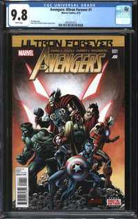 Avengers: Ultron Forever (2015) #1 CGC 9.8 NM/MT