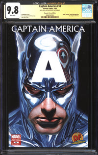 Captain America (2005) #34 Dynamic Forces Edition CGC x JSA Signature Series 9.8 NM/MT Signed Alex Ross