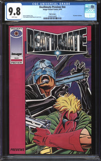 Deathmate Preview (1993) #1 Pink Variant CGC 9.8 NM/MT