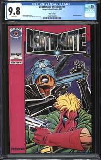 Deathmate Preview (1993) #1 Pink Variant CGC 9.8 NM/MT