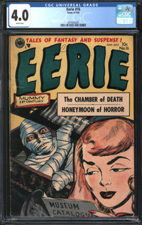 Eerie (1951) #16 CGC 4.0 VG