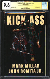 Kick-Ass Trade Paperback (2011) #1 CGC x JSA Signature Series 9.6 NM+ Signed John Romita Jr.