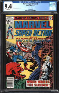 Marvel Super Action (1977) #2 CGC 9.4 NM