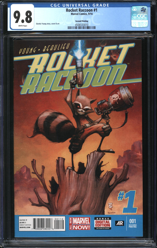 Rocket Raccoon (2014) #1 Second Printing CGC 9.8 NM/MT