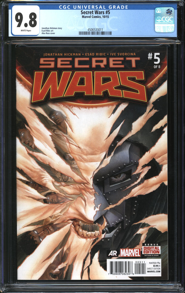 Secret Wars (2015) #5 CGC 9.8 NM/MT