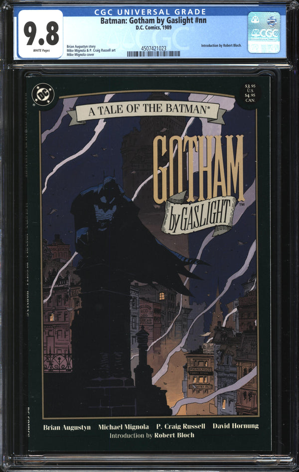 Batman: Gotham By Gaslight (1989) #1 CGC 9.8 NM/MT