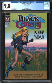 Black Canary (1991) #1 CGC 9.8 NM/MT